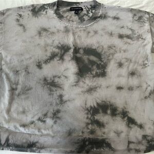 Green Tie-Dye Sweater-shirt from Banana Republic